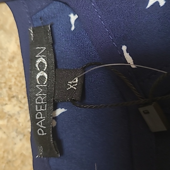 Papermoon Tank Top Blouse Size Xlarge - Picture 3 of 11